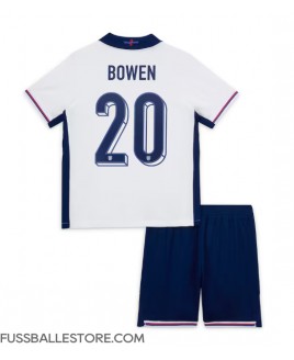 Günstige England Jarrod Bowen #20 Heimtrikotsatz Kinder EM 2024 Kurzarm (+ Kurze Hosen)